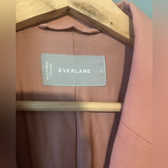 Everlane Blazer in Muted Pink Size 6 - Picture 2 of 5
